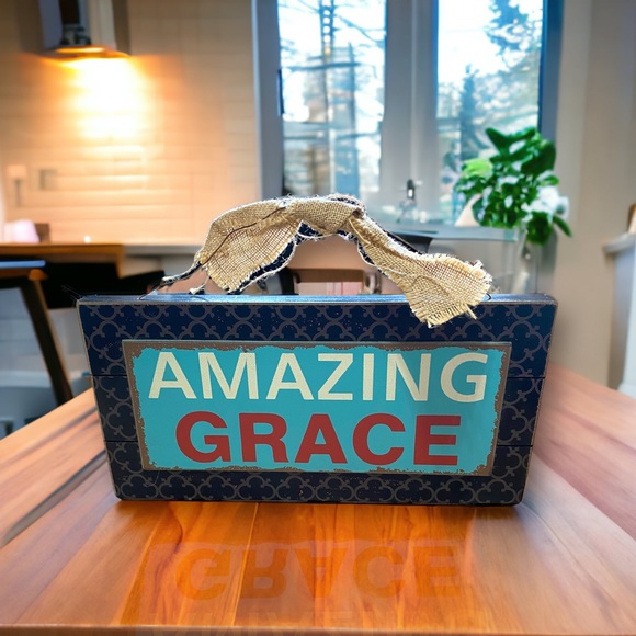 Hobby Lobby Accents Amazing Grace Sign Hobby Lobby Poshmark